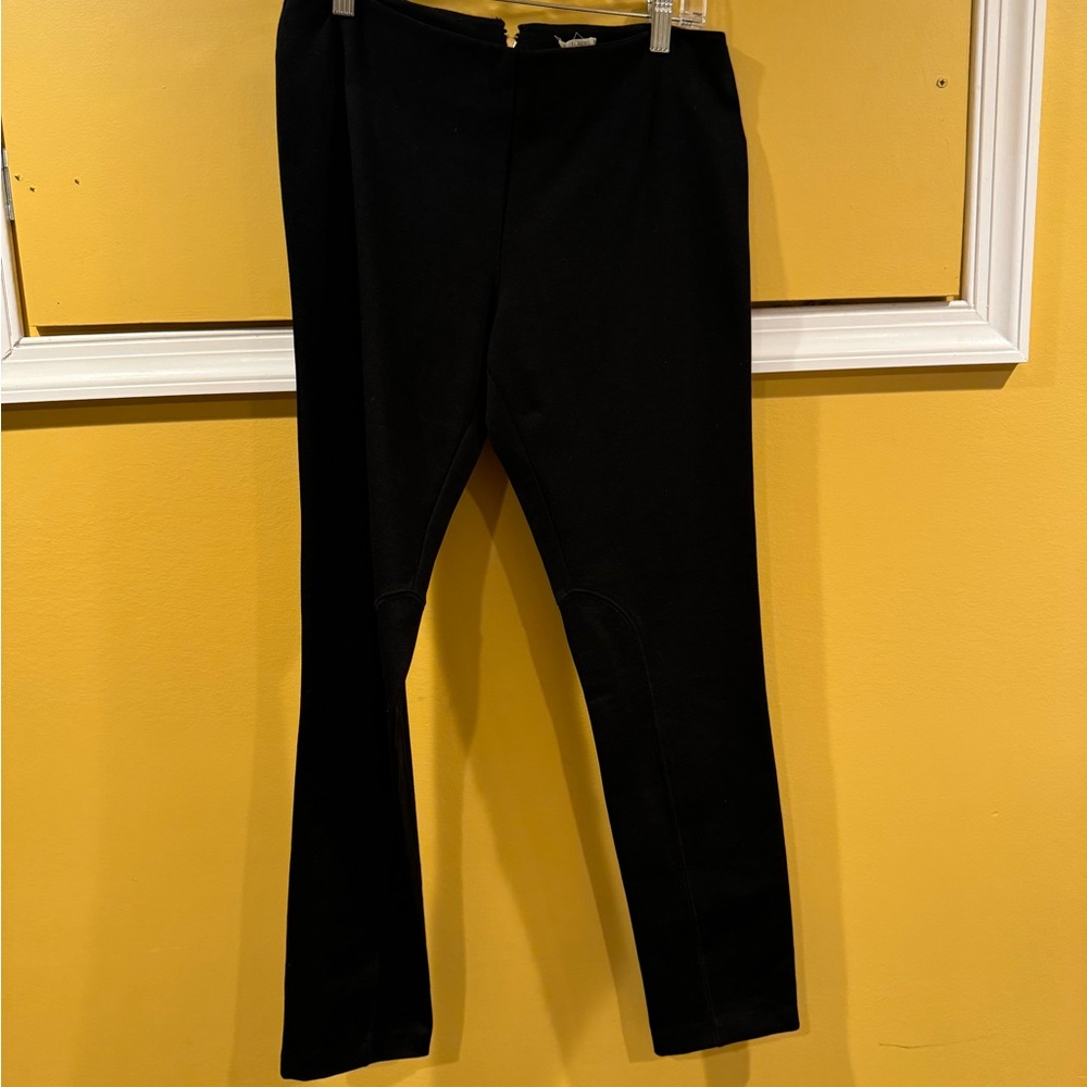 J. Crew johdpur riding pants black zipper back size 8